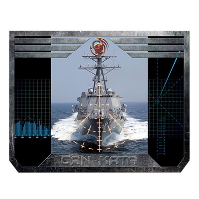 Коврик для мыши Dialog Gan-Kata PGK-07 warship 