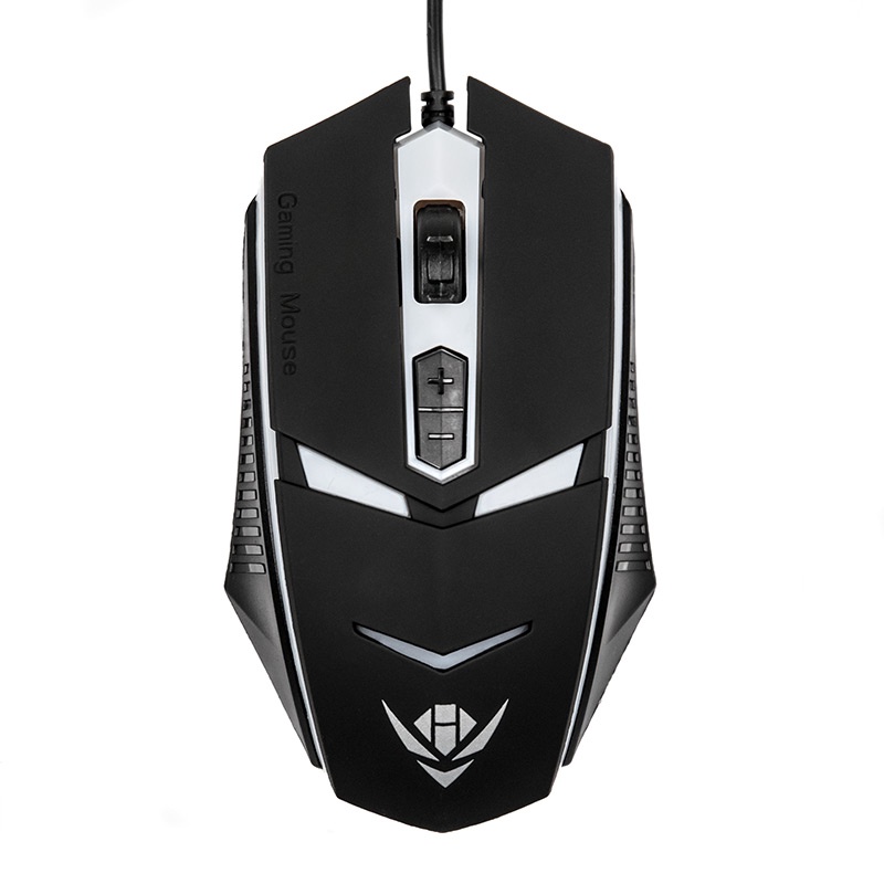 Мышь игровая MOG-02U Nakatomi Gaming mouse 4 кнопки + ролик USB черная