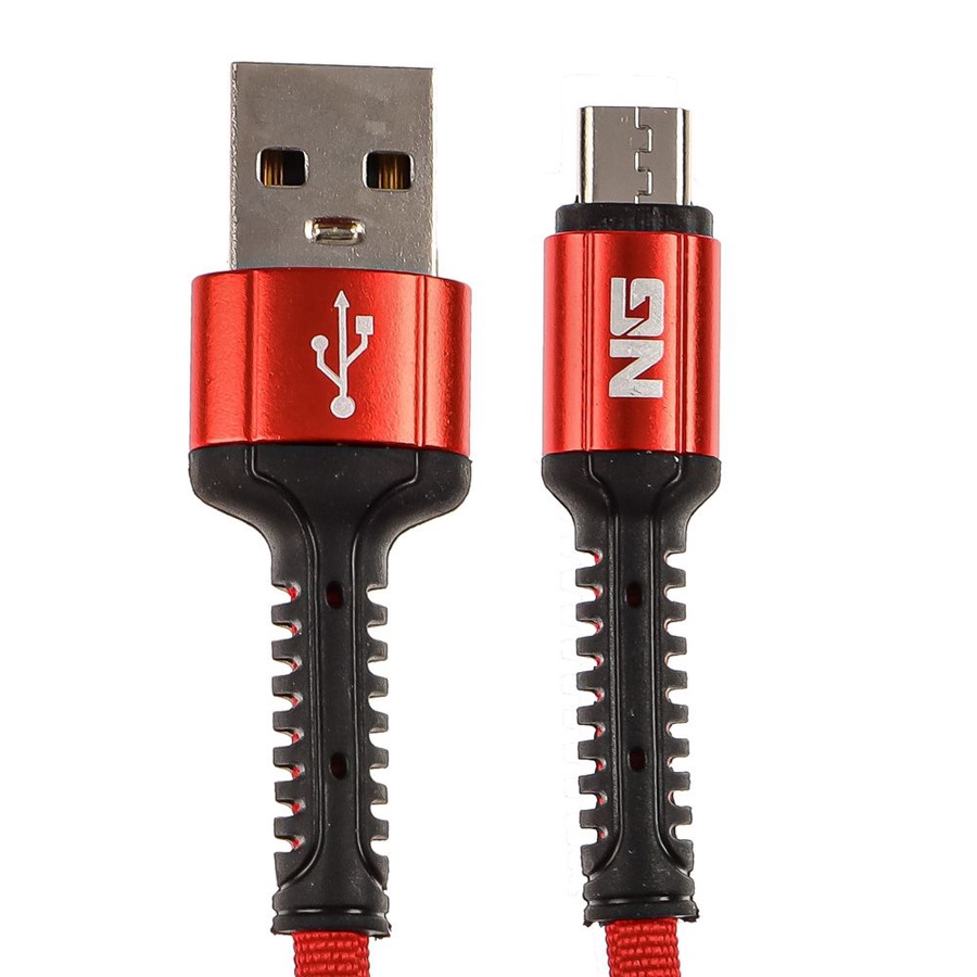 Кабель для зарядки NG Micro USB 1,5 м. 3А, в оплётке, QC3.0, 3 цвета 