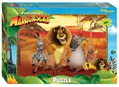 Мозаика puzzle 260 "Мадагаскар - 3" DreamWorks, Мульти