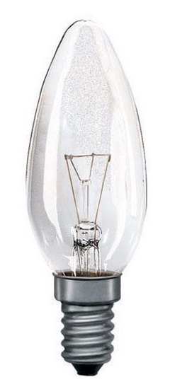 Лампа накаливания ДС 60W 230-60 Е14