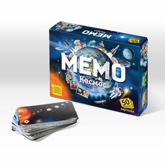 Игра МЕМО Космос 50 карточек арт.3595 