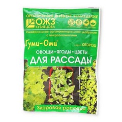 Удобрение Гуми-Оми для рассады овощей, ягод, цветов 5 г