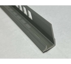Профиль внутренний, для плитки 005-0 серый глянец 10 мм 2,5 м 