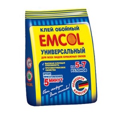 Клей обойный EMCOL универсальный 180гр