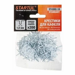 Крестики д/кафеля 1,0мм 200шт STARTUL STANDART (ST4302-10)