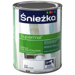 Эмаль Sniezka Supermal масляно- фталевая желтая F565 (0,8 л) для окон и дверей